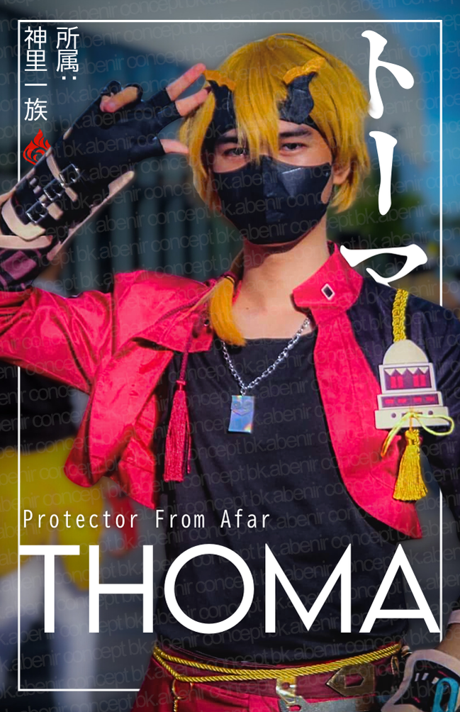 Thoma Cosplay Card Front